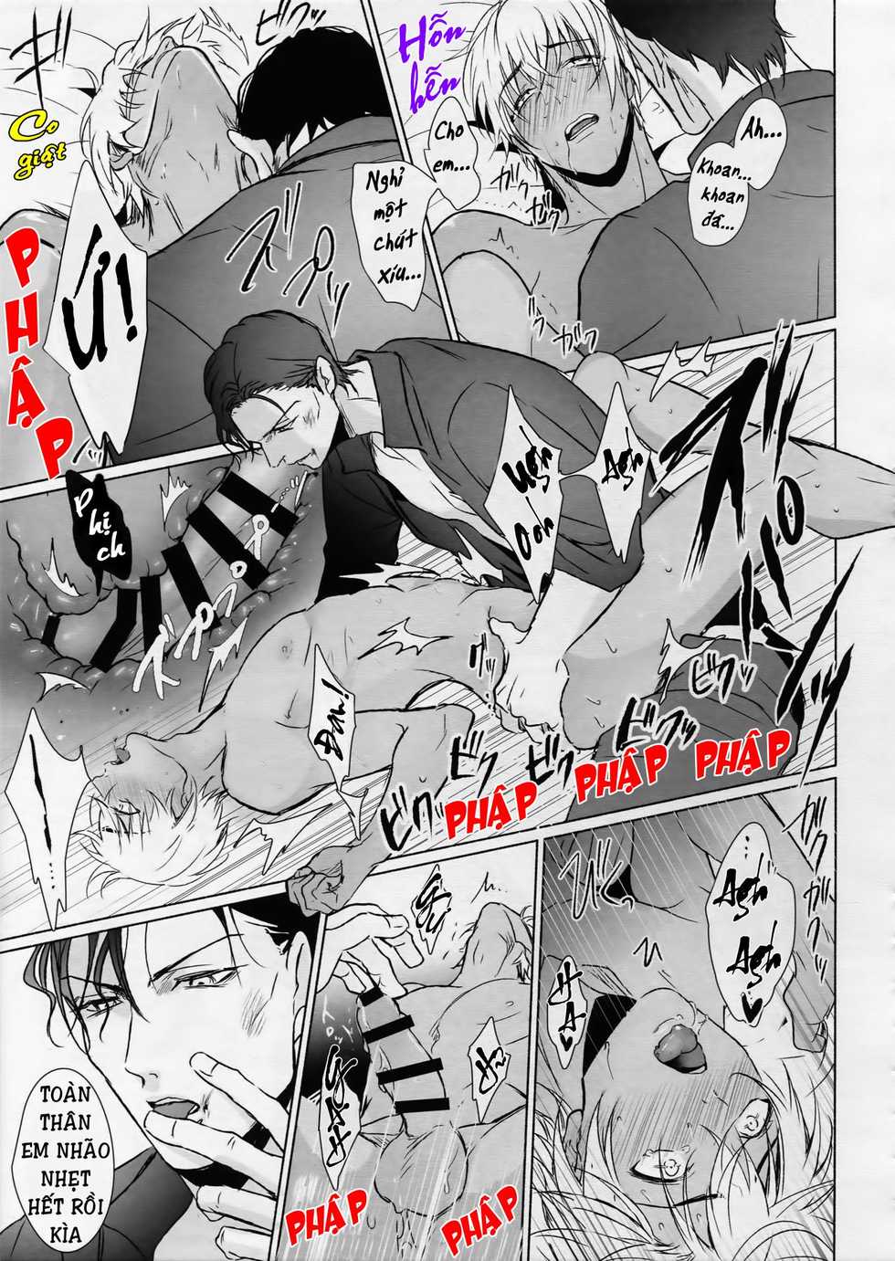 (Love Forgiven) [KUROQUIS (Kuro)] conc.zero (Meitantei Conan) [Vietnamese Tiếng Việt] [Duy Goby] - Page 27