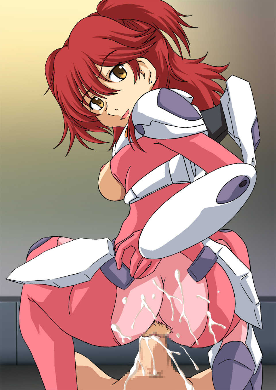 [Ganmou Koubou (Metal Gummo)] Buryoku Kainyu to Gijutsu Shien ni Okeru Gaikou to Nikutai Roudou no Sekirarana Jittai (Gundam 00) - Page 36