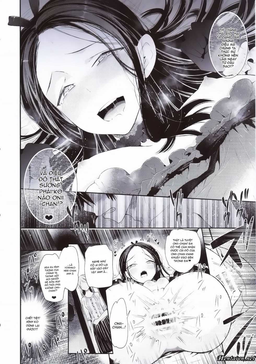 (Futaket 10.5) [Sakusaku Kangen Noushuku (Matashita Kintama)] Haitoku Josou Otouto no Inran Jojishi - Jikka Hen [Vietnamese Tiếng Việt] [Góc Hentai] - Page 23
