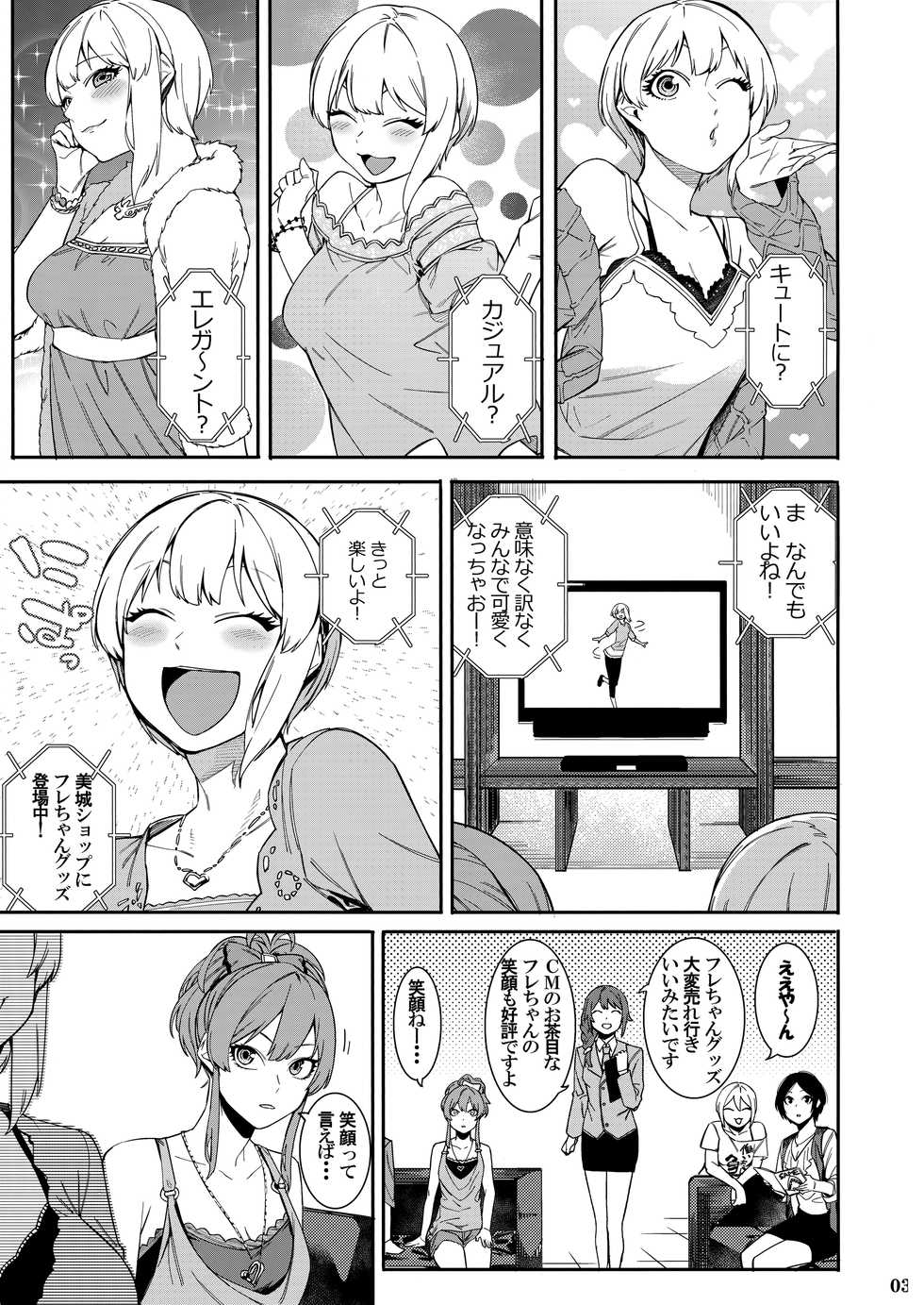 (C94) [DogStyle (Menea the Dog)] Lipsync vol.3 Bonne journee! (THE IDOLM@STER CINDERELLA GIRLS) - Page 2