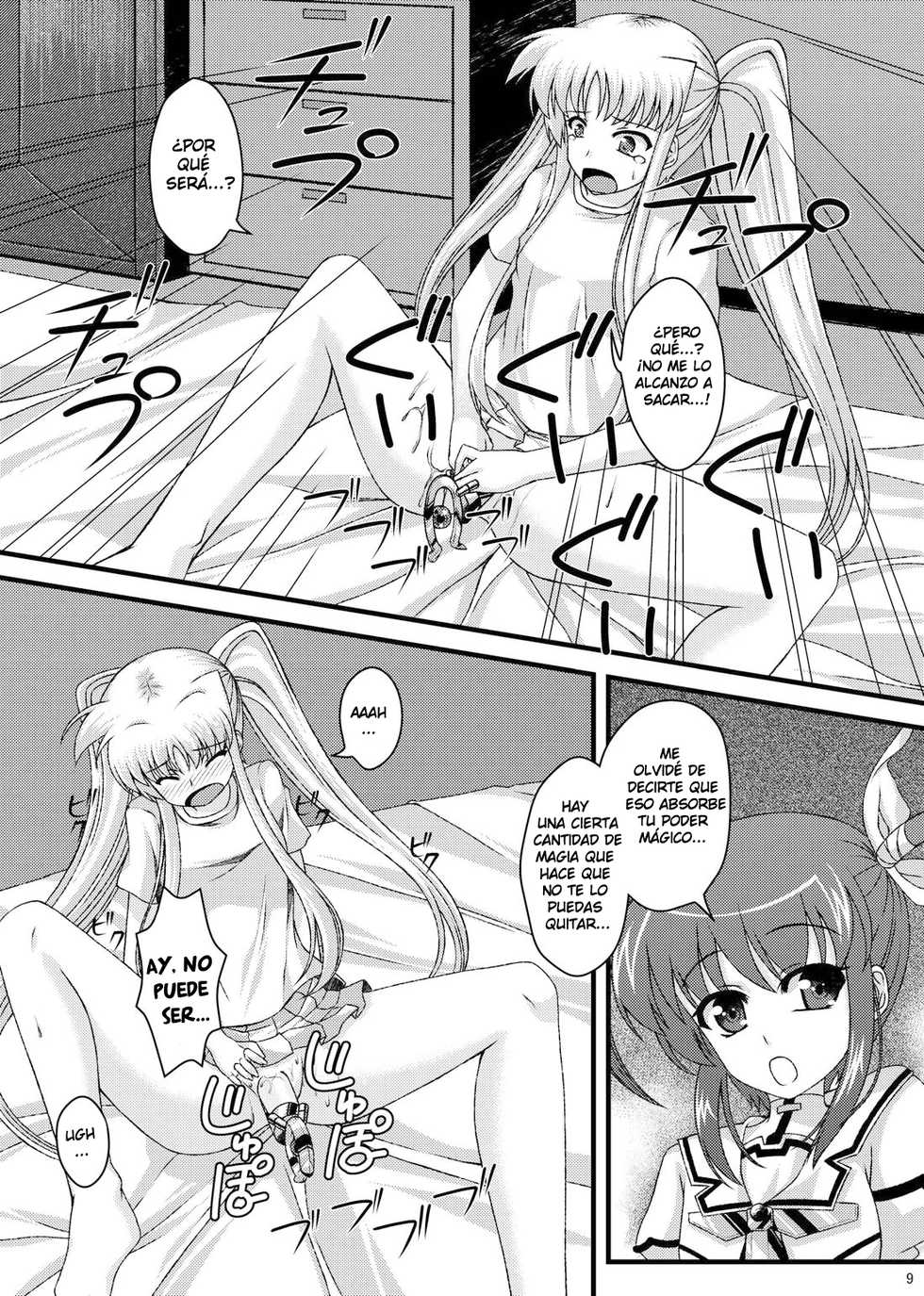 [Ichigo Batake (Aoi Itigo)] Mousou Daisuki Fate-Chan (Mahou Shoujo Lyrical Nanoha) [Spanish] [Biblioteca Yuri HHH] [Digital] - Page 10