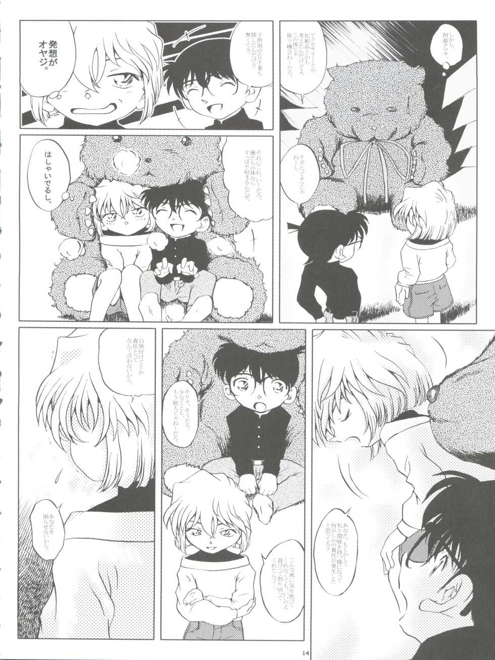(C65) [Studio Empty (Nishi)] Ai no Arashi (Detective Conan) - Page 14