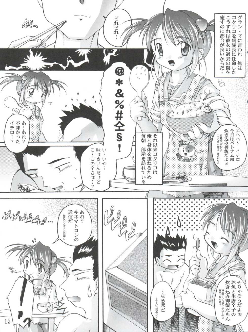 (C60) [Studio Rakkyou (Ashisyun, Takase Yuu)] Kanzen Nenshou 10 Nya Nya Nya Nyaan (Sakura Taisen 3) - Page 15