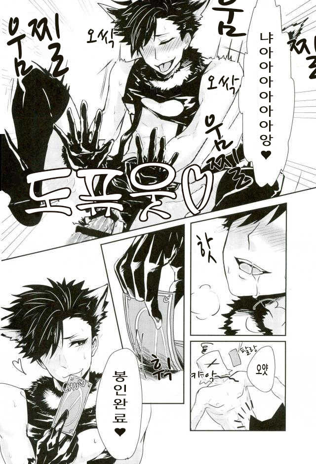 (RTS!!3) [Mujina (Tamaki)] Chinpocaptor Kuroo | 고☆추캡터 쿠로오 (Haikyuu!!) [Korean] - Page 12