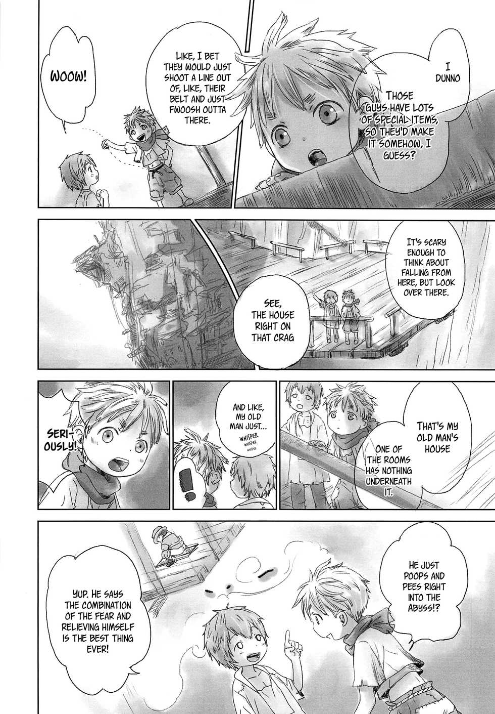 (Daitankutsusai 2018) [YANCHA CLUB (DOUSAI)] Ganpekigai no Nat (Made in Abyss) [English] {Shotachan} - Page 5