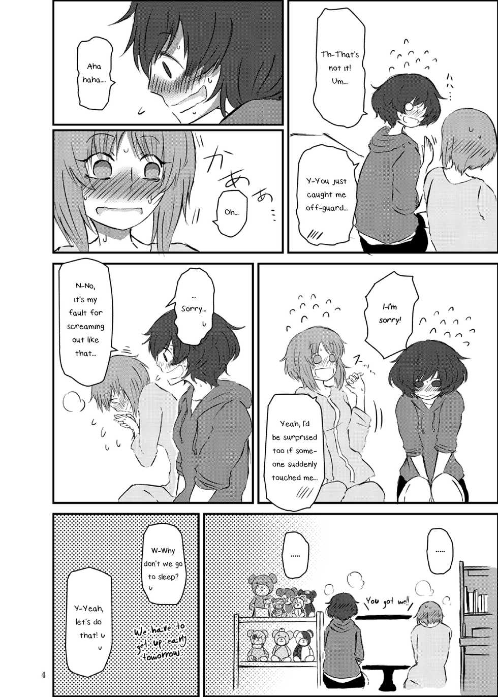 (Panzer Vor! 15) [Ooarai Nourakudou (Noumen)] Bouhatei wa Takaku Moroi | The Higher the Breakwater, the Quicker It Is to Crumble (Girls und Panzer) [English] [Yuri-ism] - Page 4