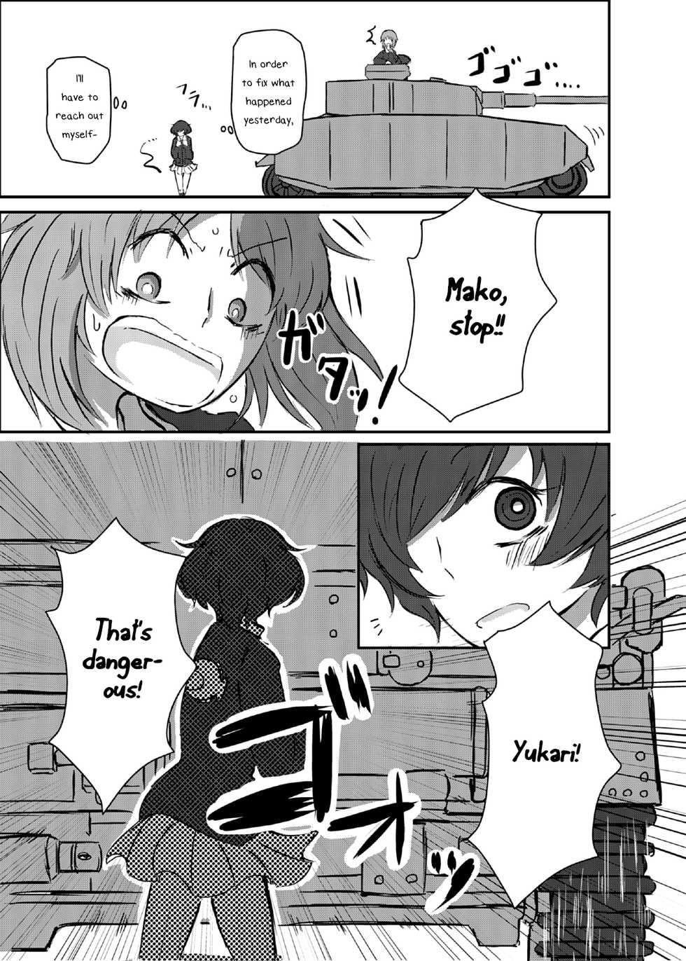 (Panzer Vor! 15) [Ooarai Nourakudou (Noumen)] Bouhatei wa Takaku Moroi | The Higher the Breakwater, the Quicker It Is to Crumble (Girls und Panzer) [English] [Yuri-ism] - Page 7