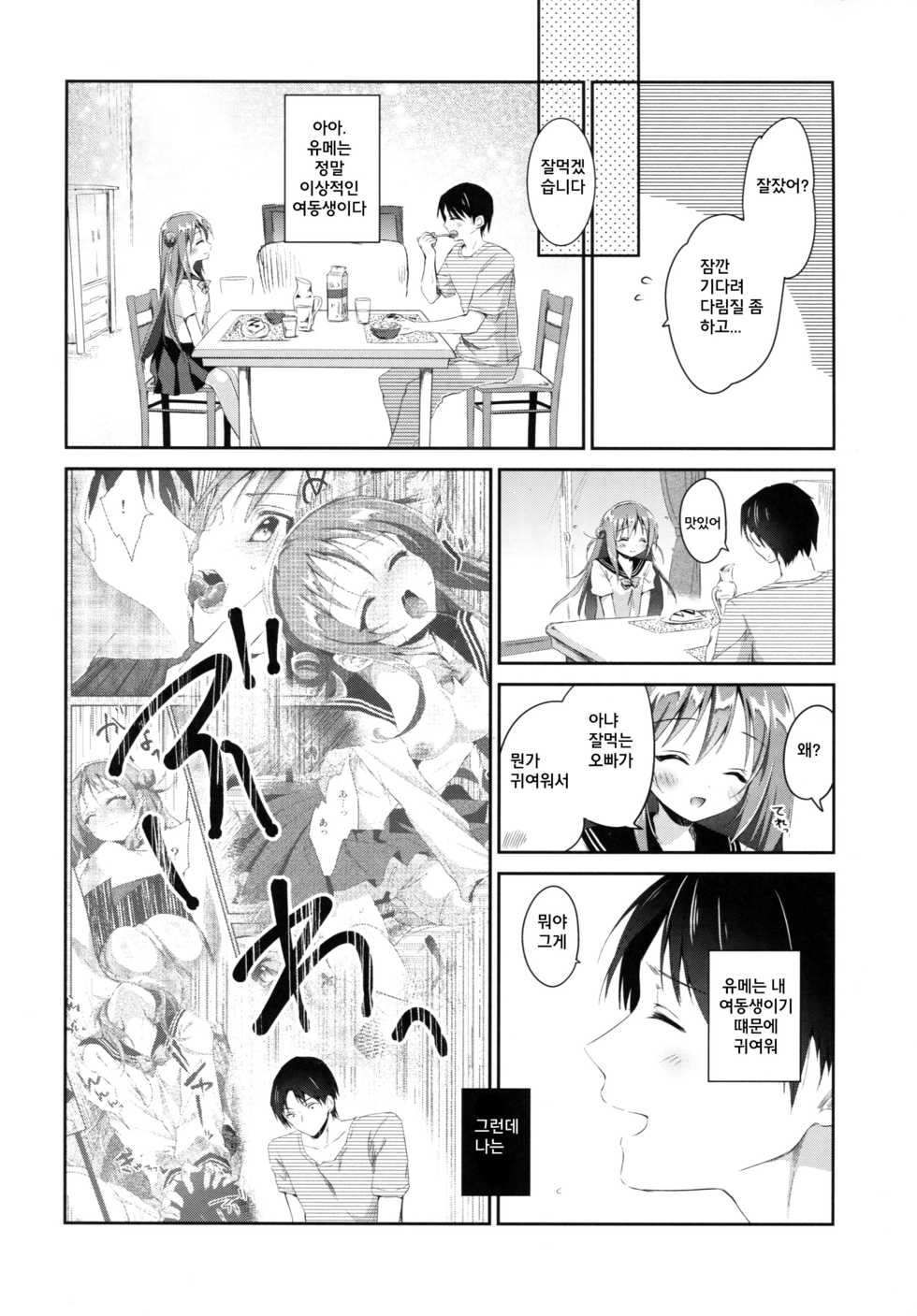 (C90) [INS-mode (Amanagi Seiji)] Risou no Imouto 3 [Korean] [팀 페로페로] - Page 5