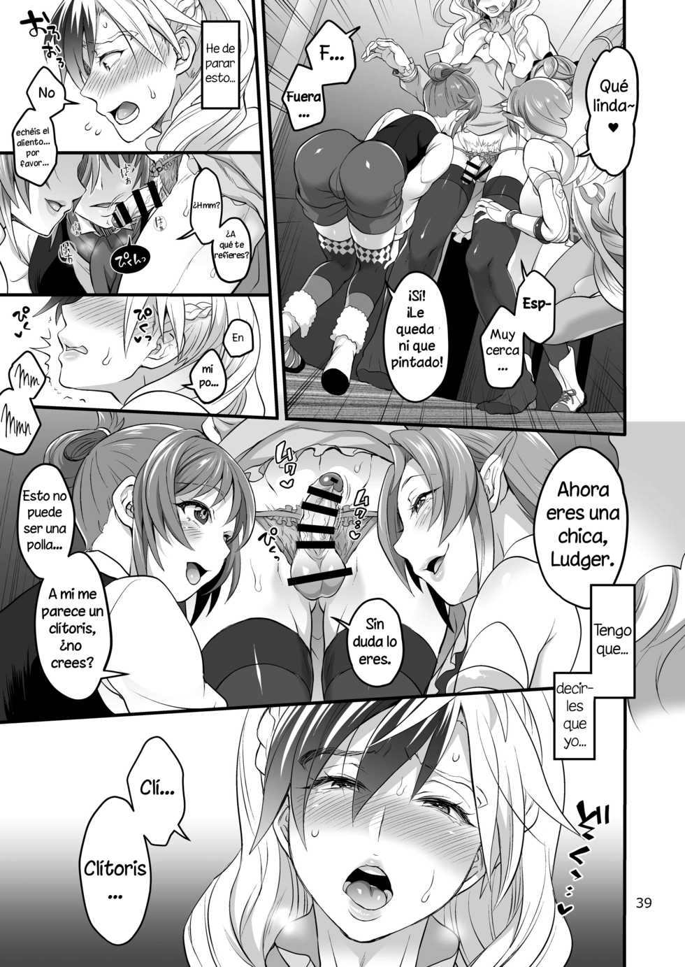 (C91) [Temparing (Tokimachi Eisei)] Happou Bijin Kyoku (Tales of Xillia) [Spanish] [Solarismaximum] - Page 39