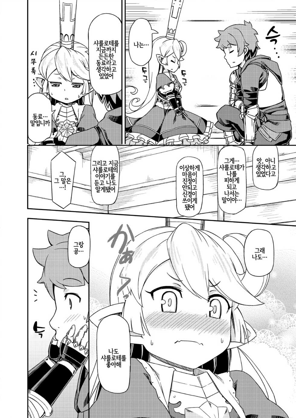[SECREDER (Jingai Modoki)] Atarashii Fate Episode ga Arimasu! | 새로운 페이트 에피소드가 있지 말입니다! (Granblue Fantasy) [Korean] [LWND] [Digital] - Page 13