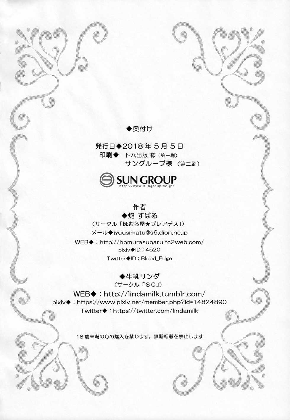 (COMITIA124) [Homuraya★Pleiades, SC (Homura Subaru, Gyuunyuu Rinda)] Tachi Masshigura 2 ~Neko Cafe Yuri Goudou II~ - Page 32