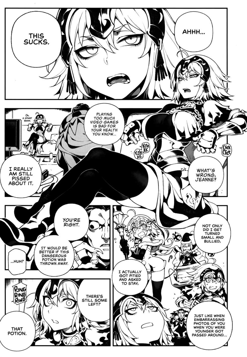 (C94) [Bear Hand (Fishine, Ireading)] CHALDEA MANIA - Jeanne Alter (Fate/Grand Order) [English] [Uncensored] [Redlantern] - Page 4