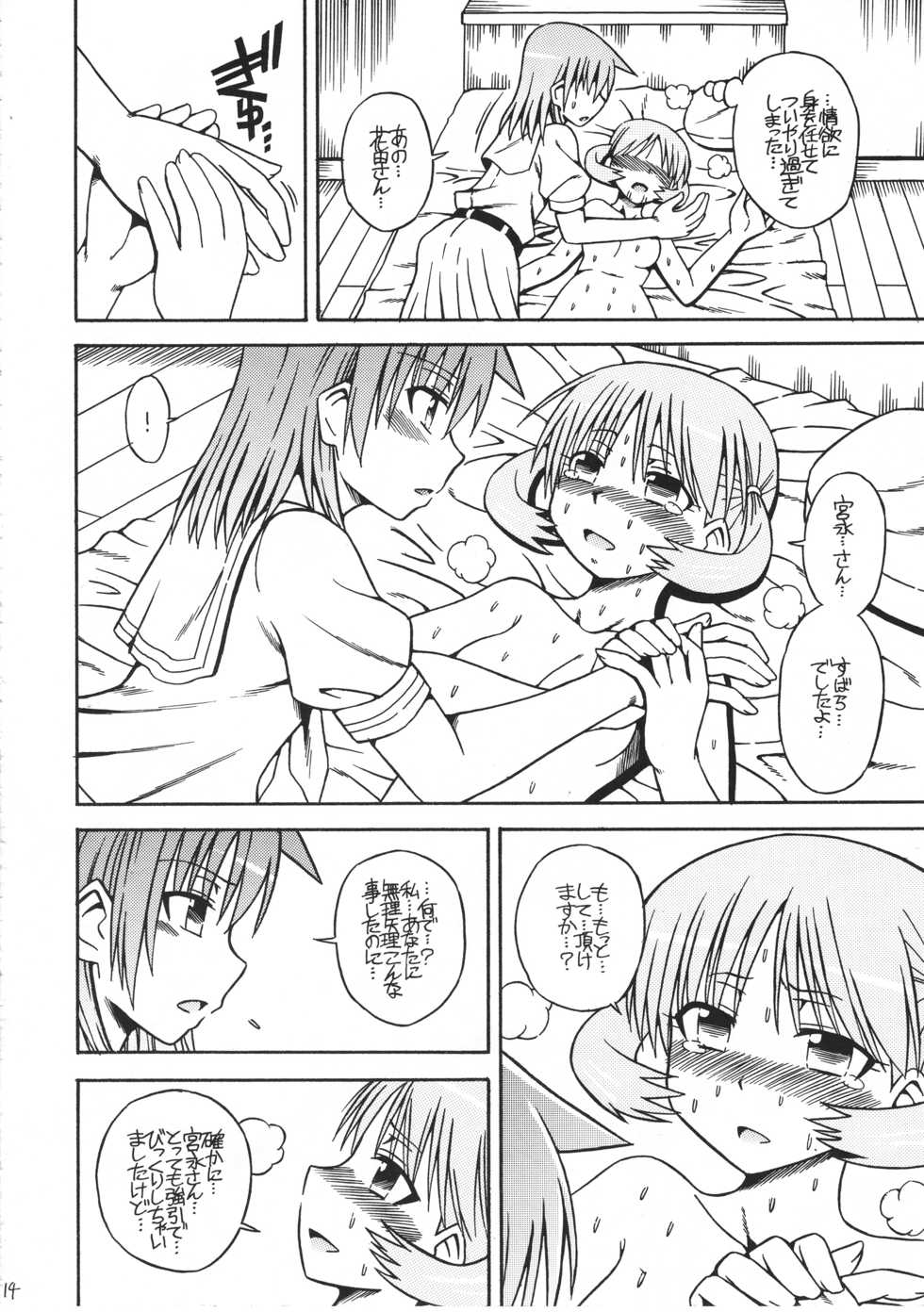 (C91) [Electric Rokugen (Yosage Yoshikazu)] Suba Love (Saki) - Page 13
