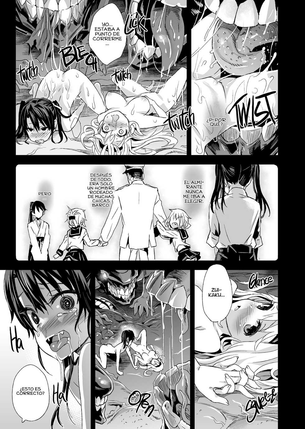 [Fatalpulse (Asanagi)] Victim Girls 16 Children of the Bottom (Kantai Collection -KanColle-) [Spanish] [Decensored] [Digital] - Page 18
