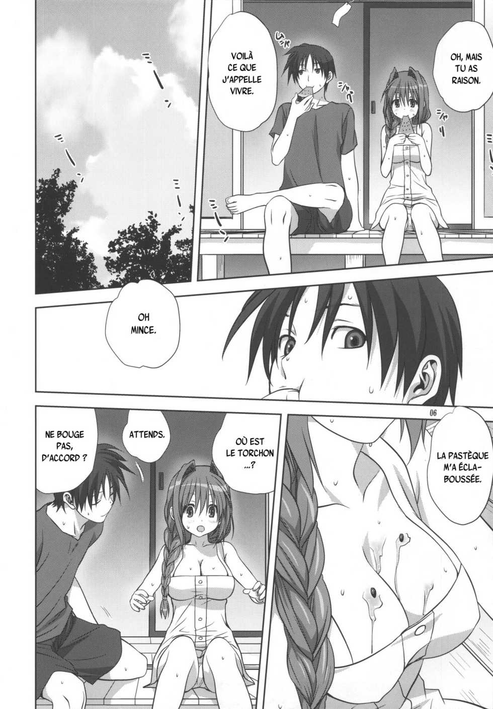 (C82) [Mitarashi Club (Mitarashi Kousei)] Akiko-san to Issho 10 (Kanon) [French] [Decensored] - Page 5