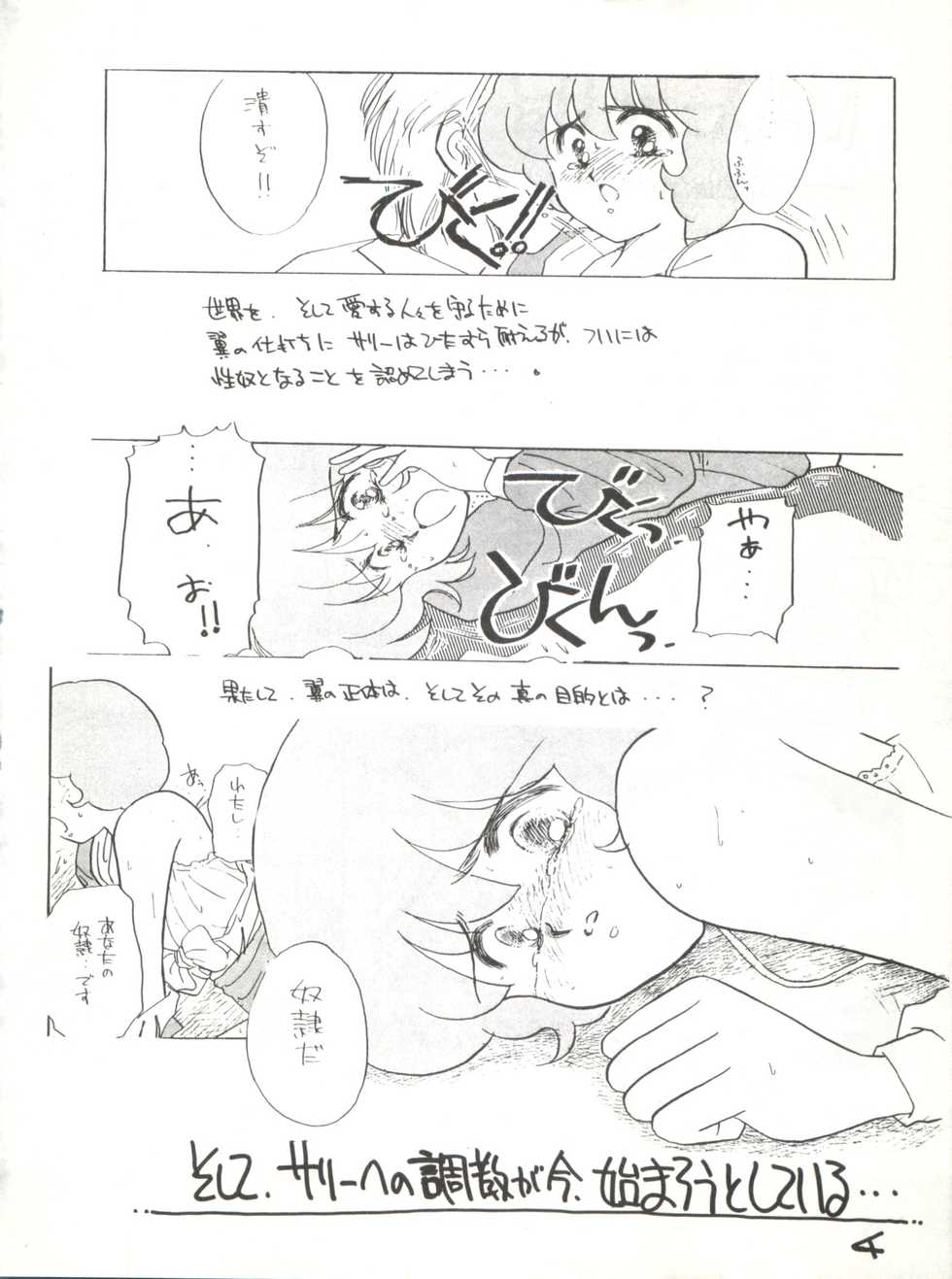 (C42) [Studio Curry House Chandra (Kosuge Yuutarou)] AGGRESSIVE Vol. 2 (Mahou Tsukai Sally) - Page 4
