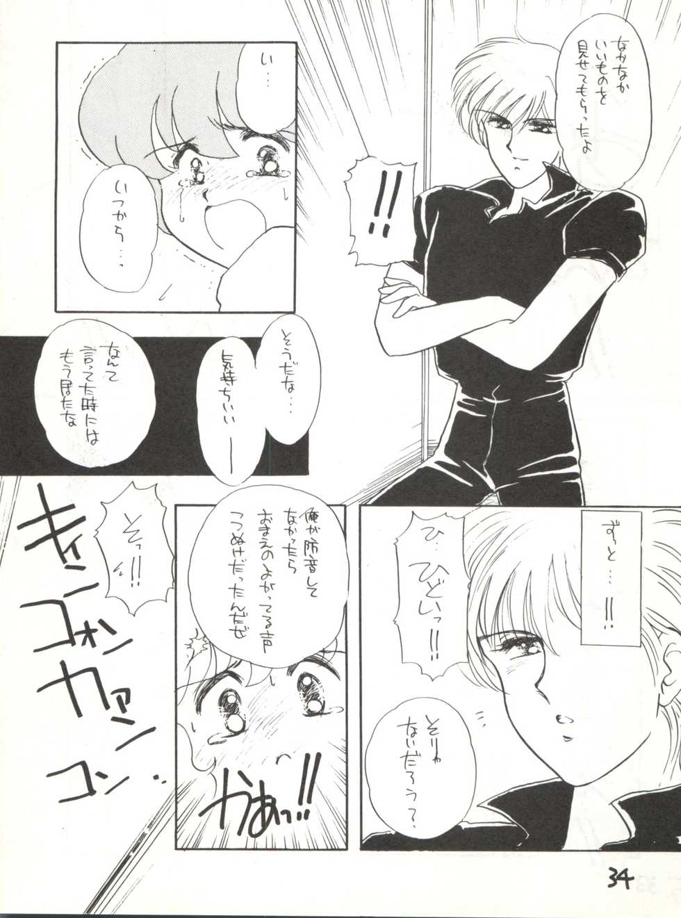 (C42) [Studio Curry House Chandra (Kosuge Yuutarou)] AGGRESSIVE Vol. 2 (Mahou Tsukai Sally) - Page 34