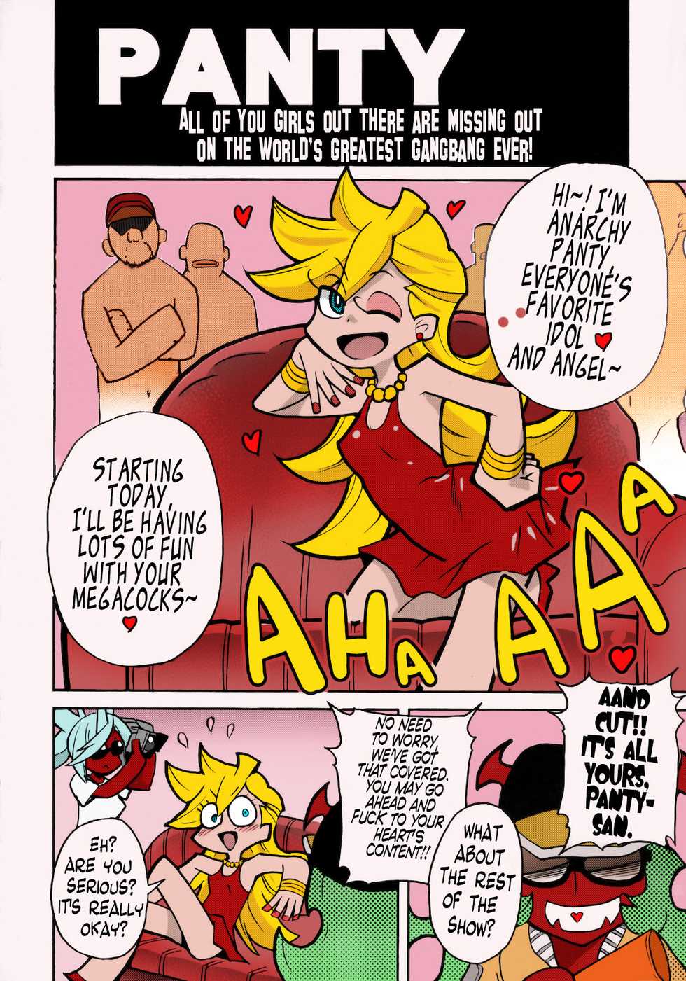 (C79) [Okina Keikaku (Shiwasu no Okina)] PANTY (Panty & Stocking with Garterbelt) [English] [Colorized] [Decensored] [Color Swapped] - Page 5