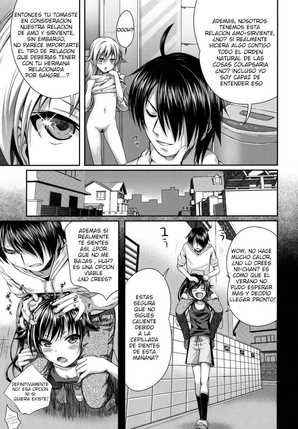 (COMIC1☆6) [40010 1-GO (40010 Shisakugata)] SAKKN Shinobu no Araragi Koyomi Kansatsu Nikki (Bakemonogatari) (Spanish) - Page 10