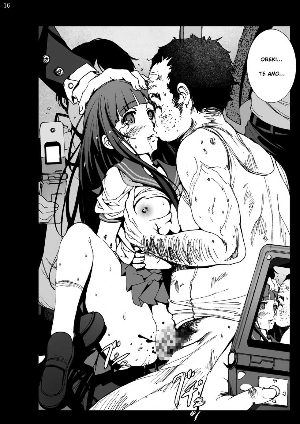 [Mokusei Zaijuu (Mokusei Zaijuu)] Chitanda Shojo Soushitsu | Chitanda Loses Her Virginity (Hyouka) [Spanish] [Kamus2001] [Digital] - Page 15