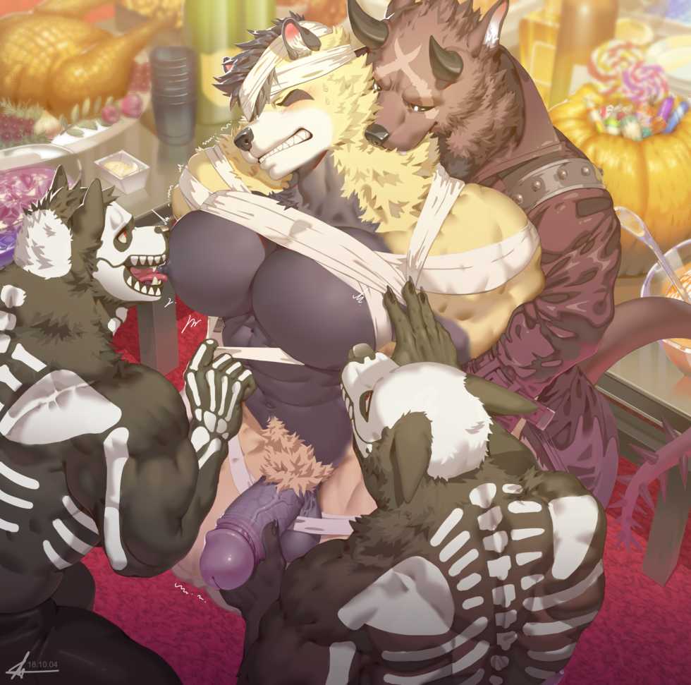 Raccoon21 - Halloween Bear - Page 12