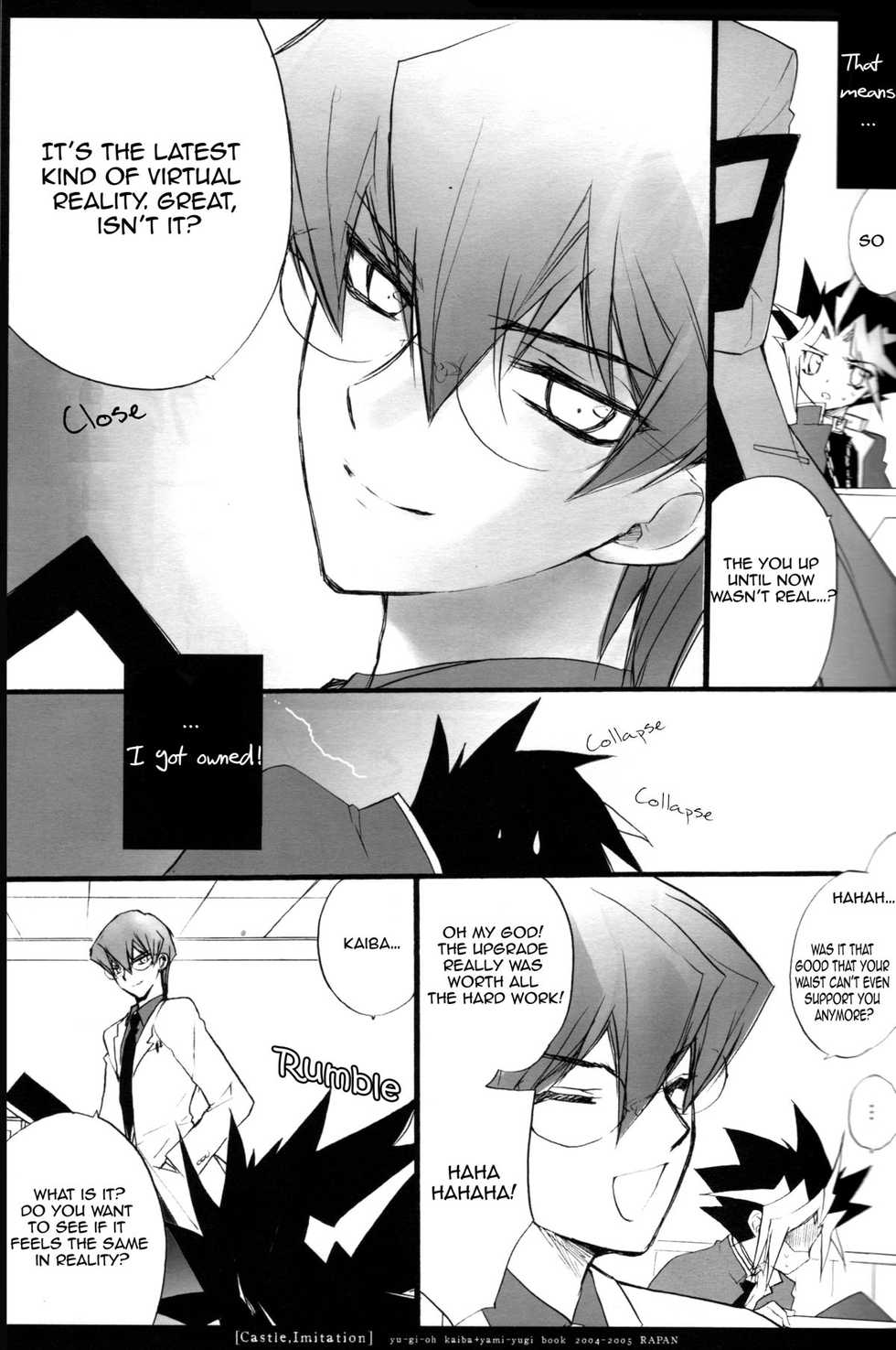 (C67) [Rapan (Himuro Shizuku)] Castle,imitation (Yu-Gi-Oh!) [English] [utopia-doujinshi] - Page 12
