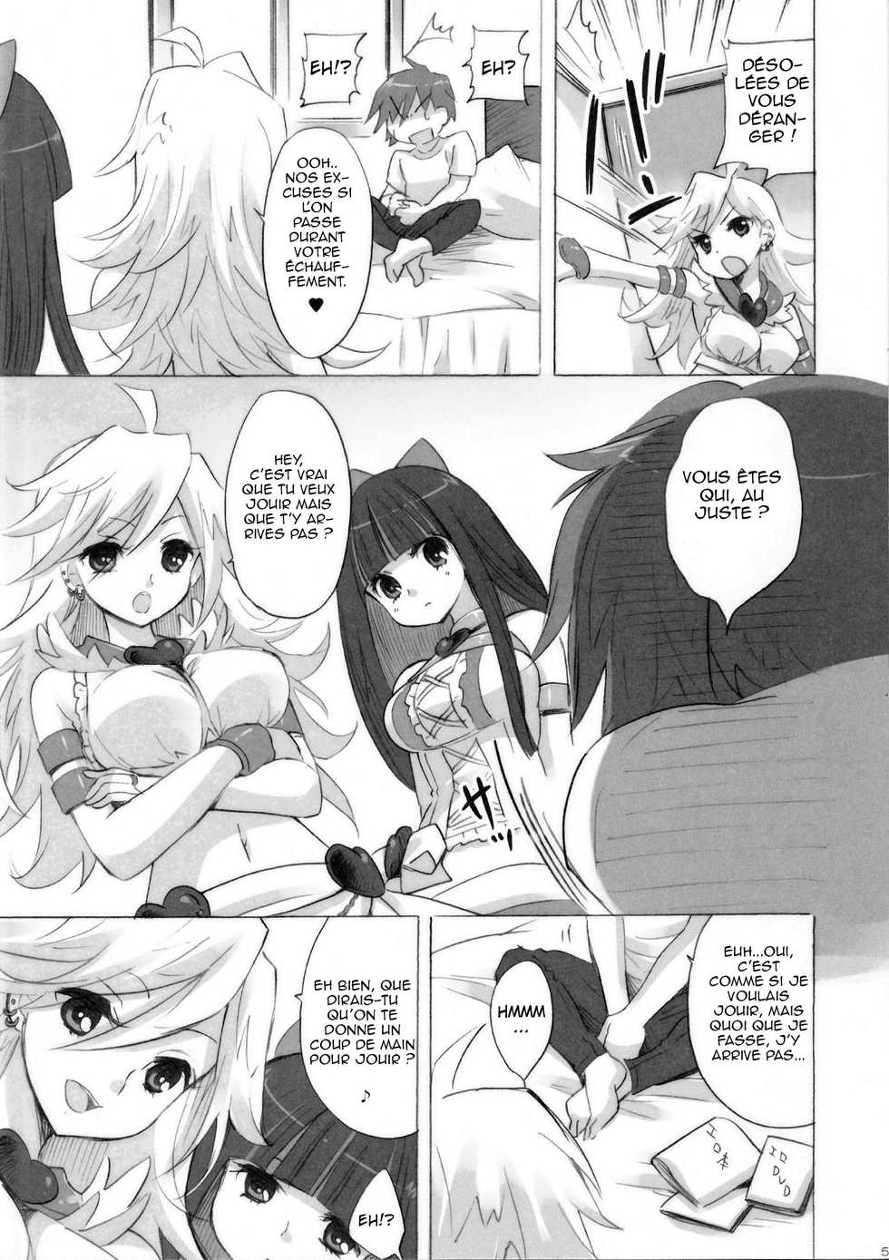 (C79) [Fukunoren (Yukiwo)] chocolat (Panty & Stocking with Garterbelt) [French] [GameLoveStories] - Page 4