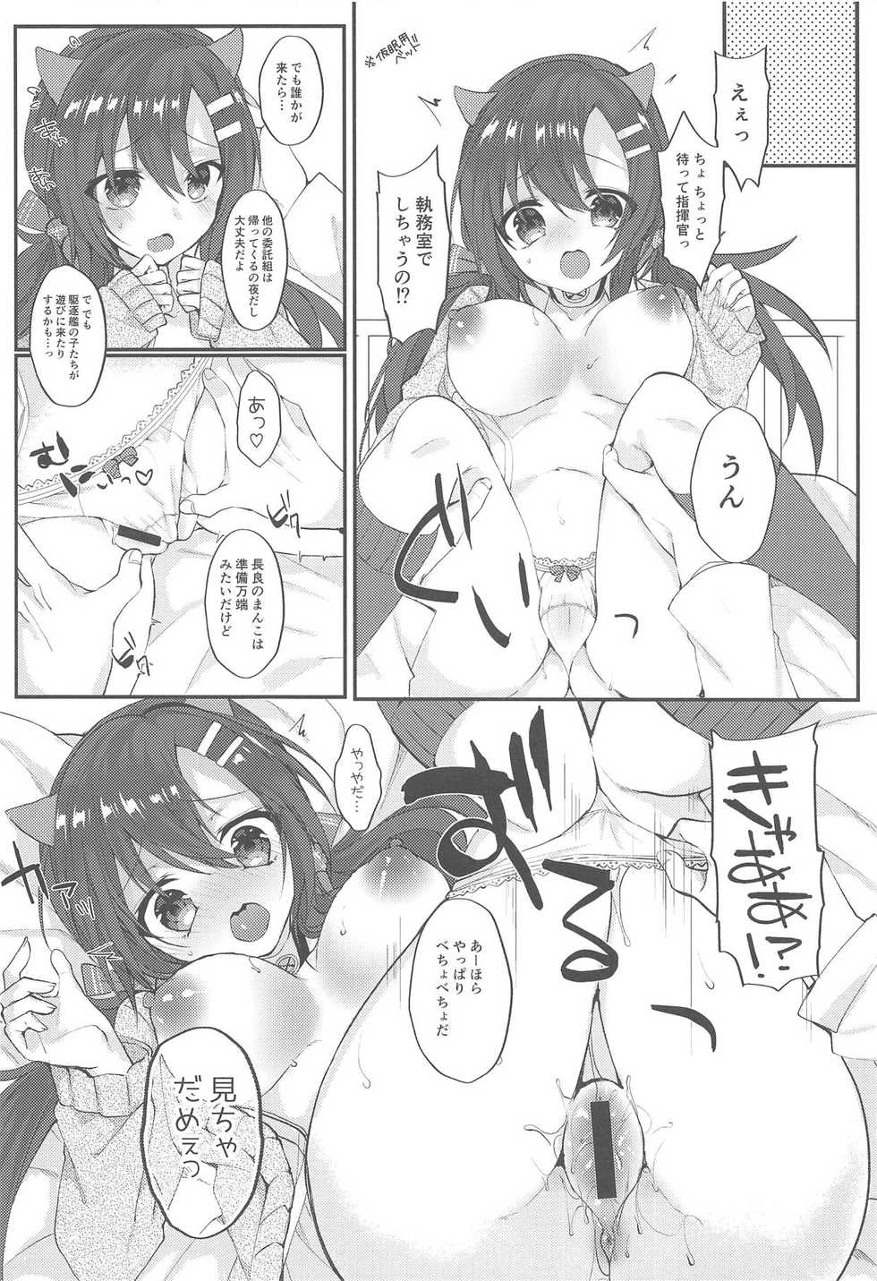 (COMIC1☆14) [+Elegy (mt)] Nagara to Love Love (Azur Lane) - Page 9