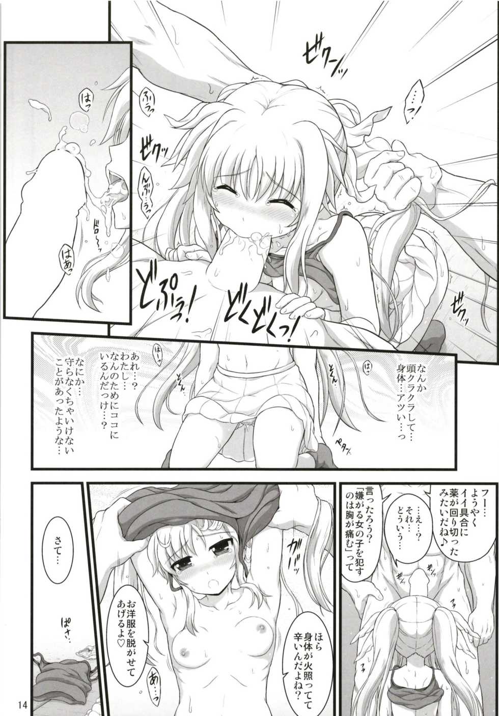(C94) [Kuchiki no Uro (Enma Koorogi)] Fate Affection (Mahou Shoujo Lyrical Nanoha) - Page 14