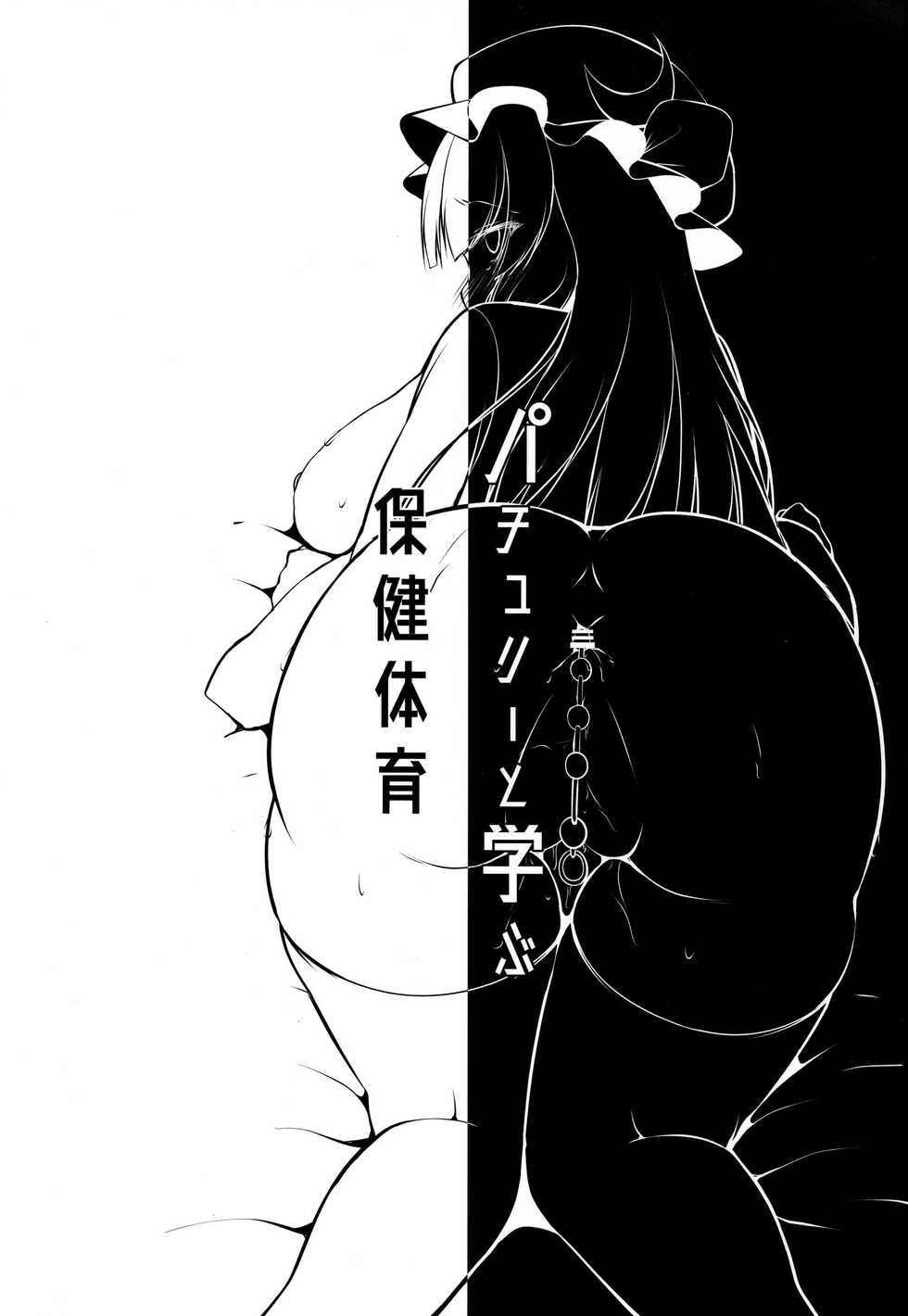(Shuuki Reitaisai 5) [Nyankoromochimochi (Kotoba Ai)] Patchouli to Manabu Hokentaiiku | 파츄리로 배우는 보건체육 (Touhou Project) [Korean] - Page 18