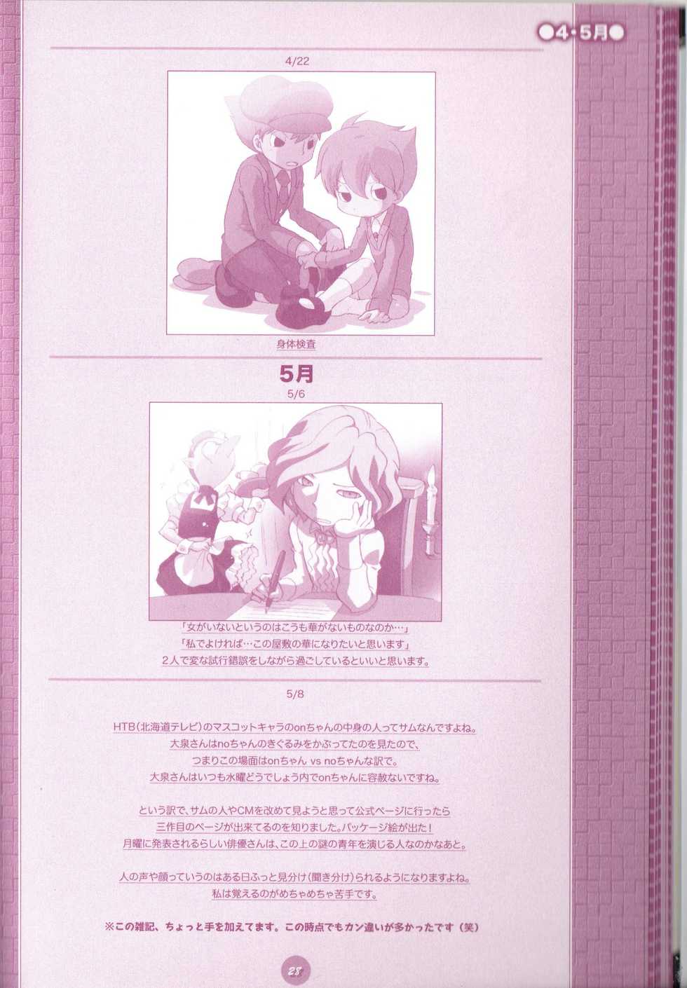 (C75) [M Kichibeya (Uchida Junta)] Yoru no Tobacchiri (Professor Layton) - Page 30