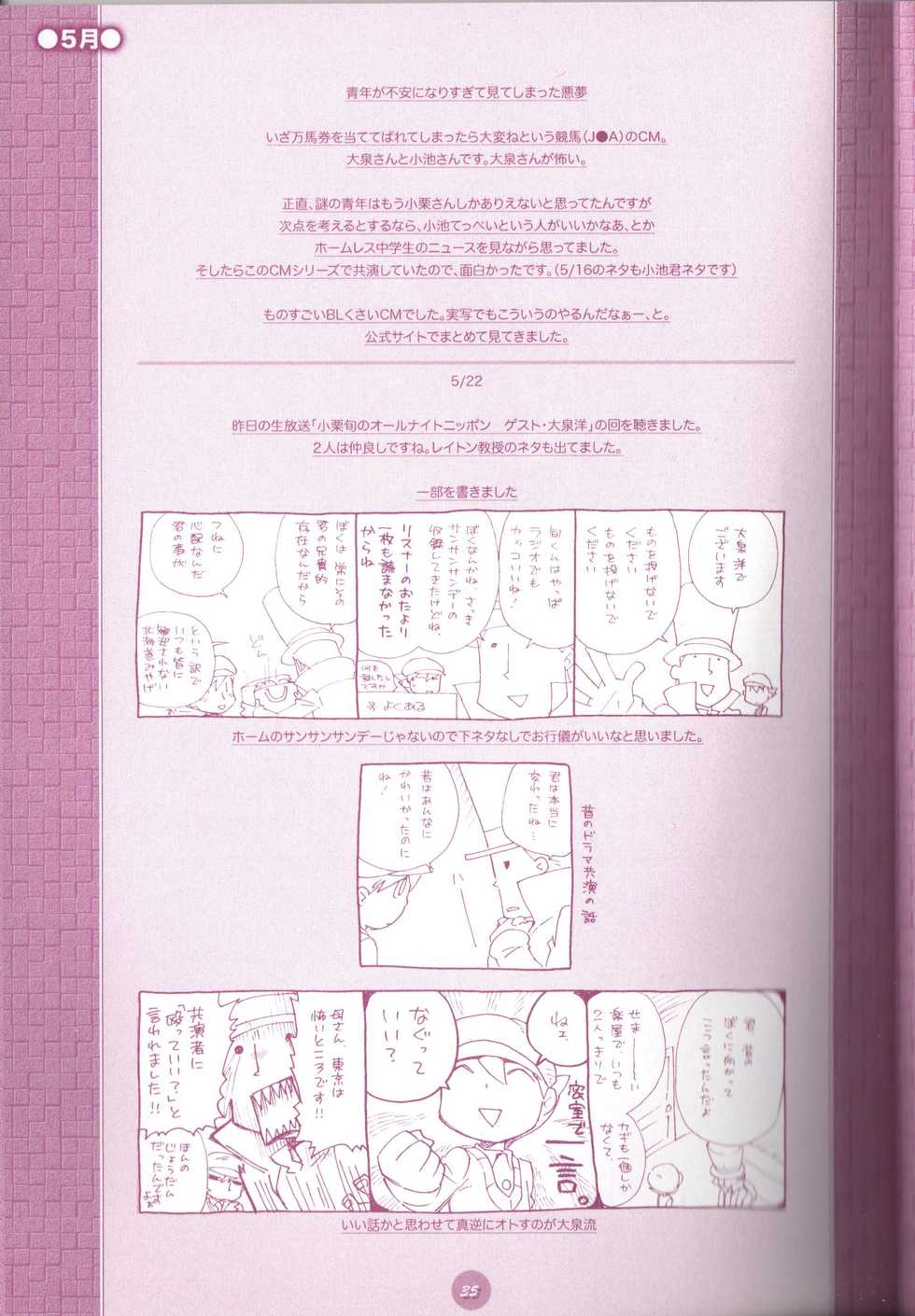 (C75) [M Kichibeya (Uchida Junta)] Yoru no Tobacchiri (Professor Layton) - Page 37