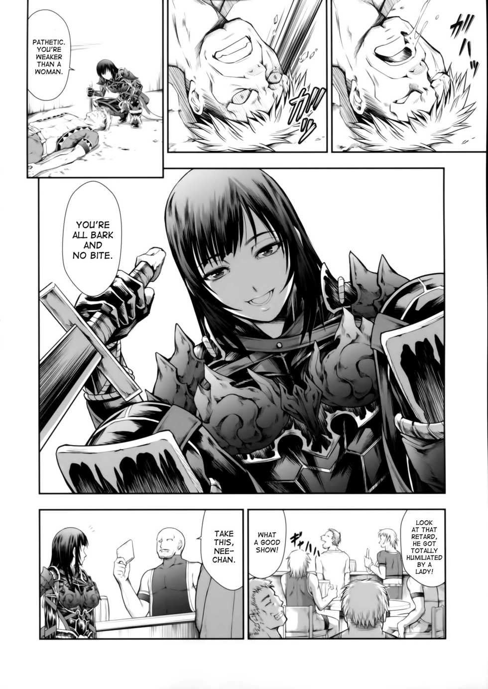 (C94) [Yokohama Junky (Makari Tohru)] Solo Hunter no Seitai WORLD (Monster Hunter) [English] [desudesu] - Page 8