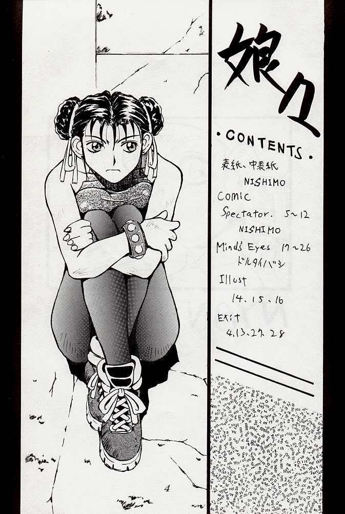 (C48) [DENGANA (Doluta Ibashi, Nishimo)] Nyan Nyan (Street Fighter) - Page 3