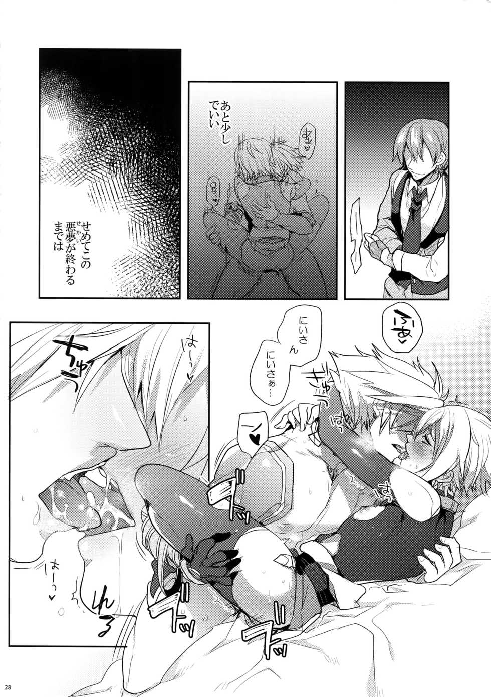 (C90) [Nekobakuchi (Uzukinoko)] Akumu (BLAZBLUE) - Page 29