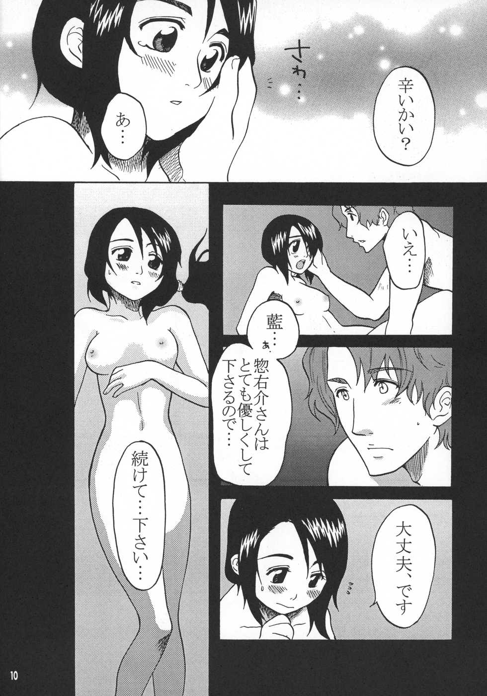 [Onemu Hormone (Tsurugi Wakarou)] Kyokutou Saizensen Kami (Bleach) - Page 9