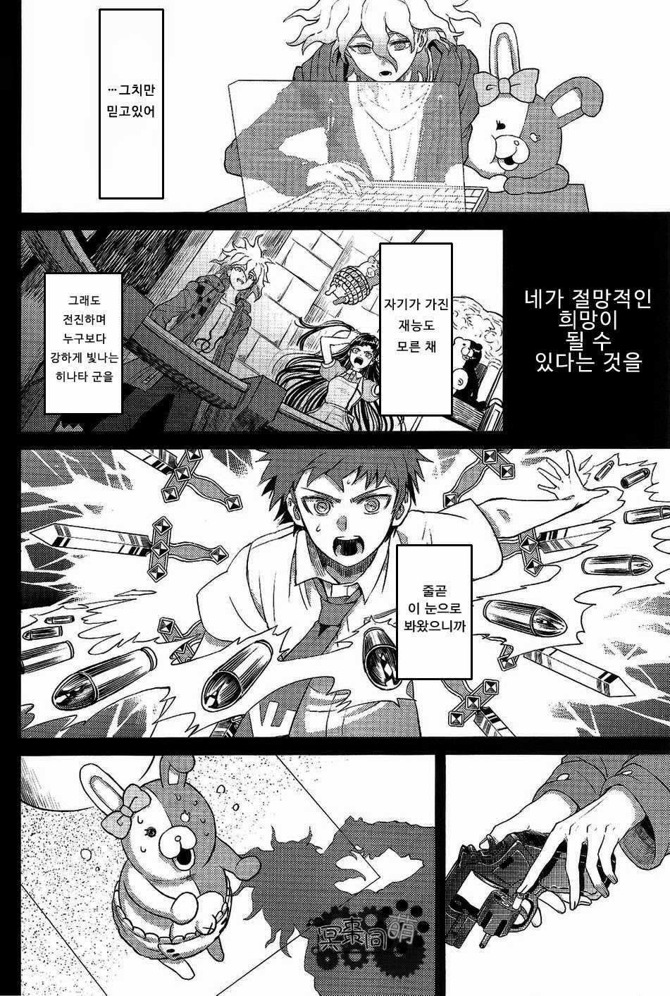 (Gakuen Trial) [ZCC (Zakiko)] Kuitsuku wa retsu | 물어뜯다 (Super Danganronpa 2) [Korean] [만다린] - Page 21