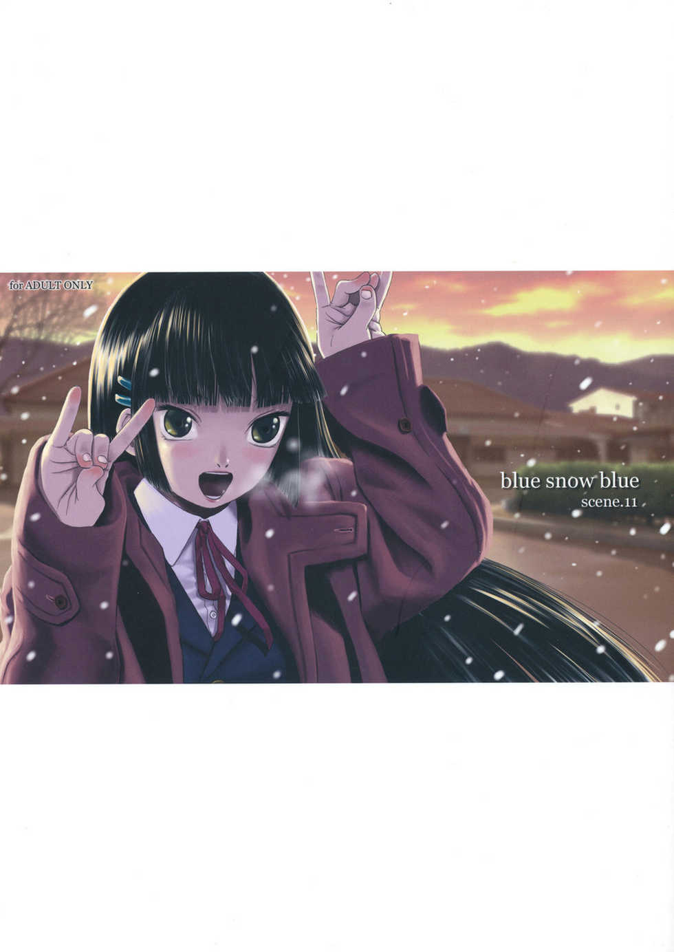 (C78) [Wakuwaku Doubutsuen (Tennouji Kitsune)] Blue Snow Blue Soushuuhen 4 ~ Scene.11 [Spanish] {Netorare World} - Page 1
