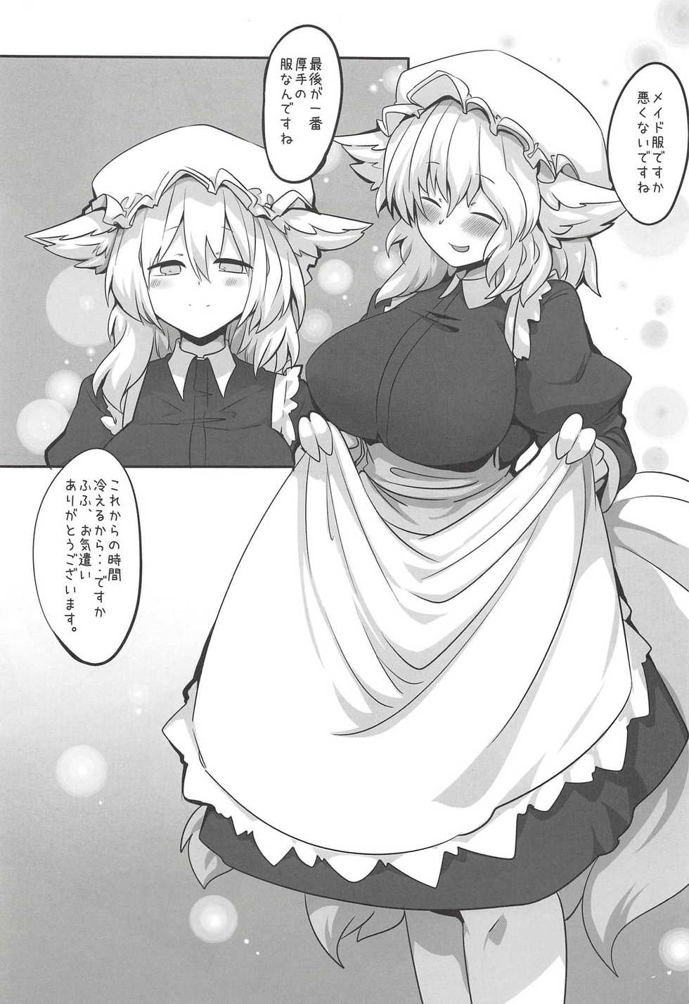 (Shuuki Reitaisai 5) [RTD (Mizuga)] Ran-sama ni Kite Moratte Suru Hon (Touhou Project) - Page 18