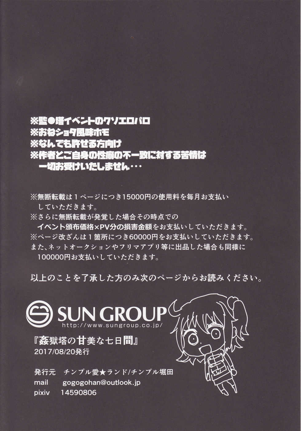 (Dai 8-ji ROOT4to5) [Chimple Island (Chimple Hotter)] Kangokutou no Kanbi na Nanokakan (Fate/Grand Order) - Page 3