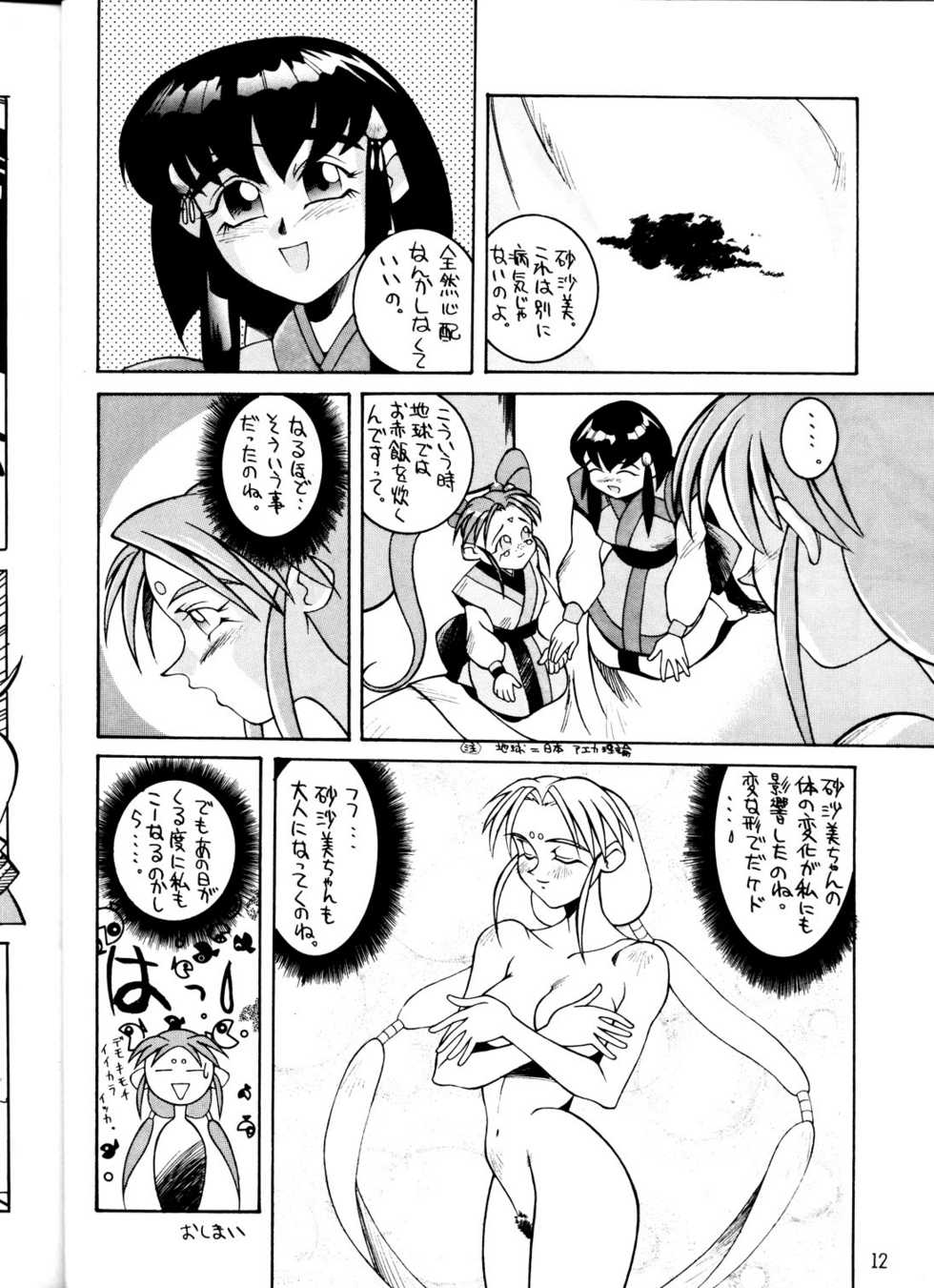 (C48) [Toluene Ittokan (Pierre Norano)] Ketsu! MegaTen Don (Tenchi Muyou!) - Page 11