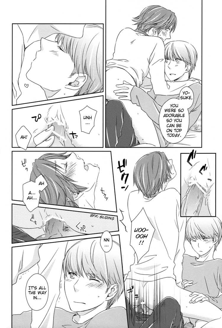 (C77) [Shiawase Junkie (Yoshino Tama)] Sweet Honey Kiss (Persona 4) [English] [YukiMitai] - Page 13
