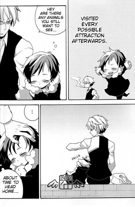 [WORLD BOX (yuu)] Dekkai Shizuo to Chitchai no Hon 01 [English] - Page 20