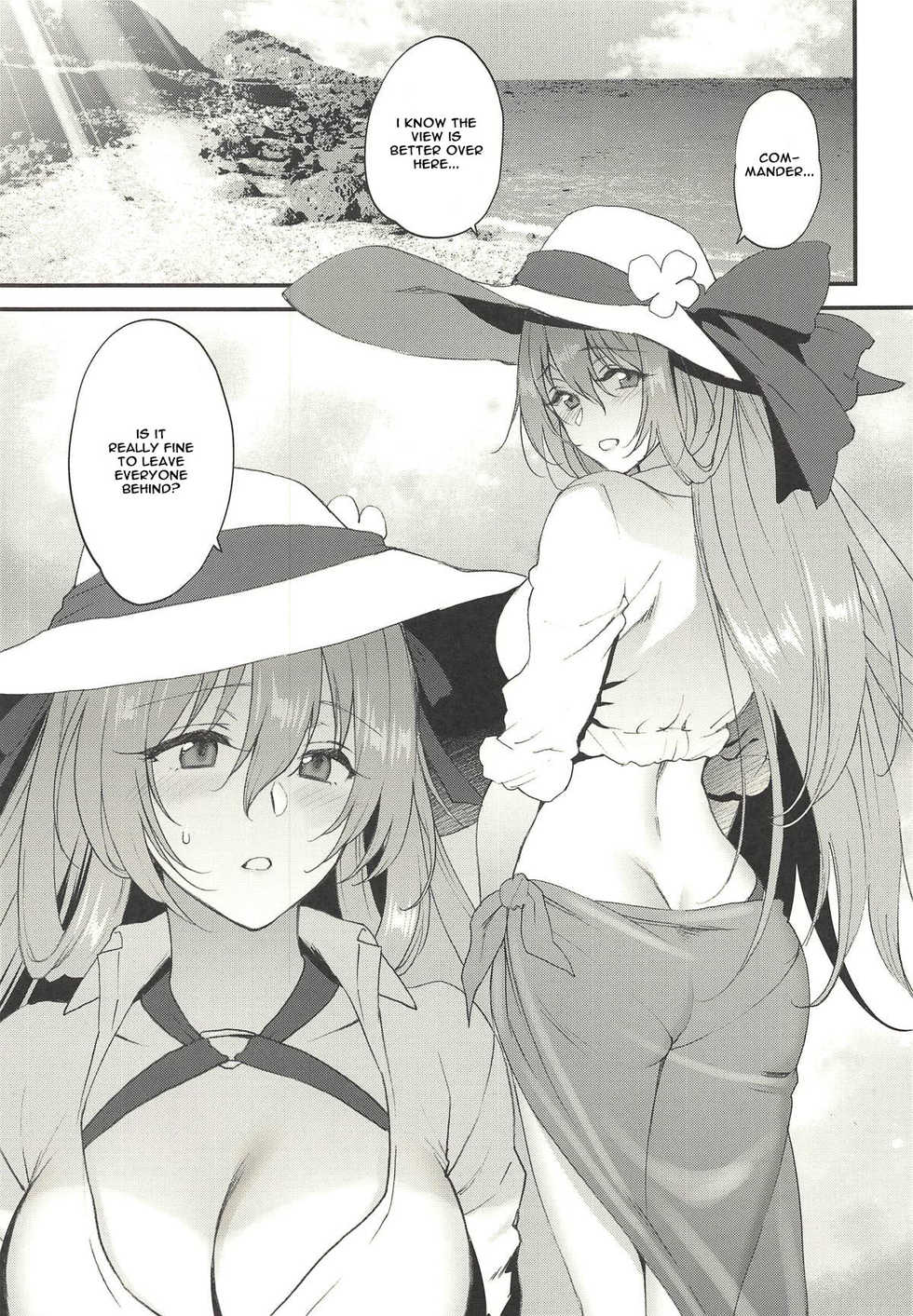 (Shoujo Senryaku Saizensen) [Earthean (Syoukaki)] Summer Escape (Girls' Frontline) [English] [Spicaworks] - Page 4