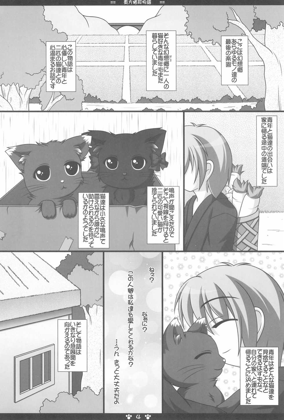 (C78) [Neko Neko House (Yokuran)] Touhou Nekomimi Monogatari (Touhou Project) - Page 6