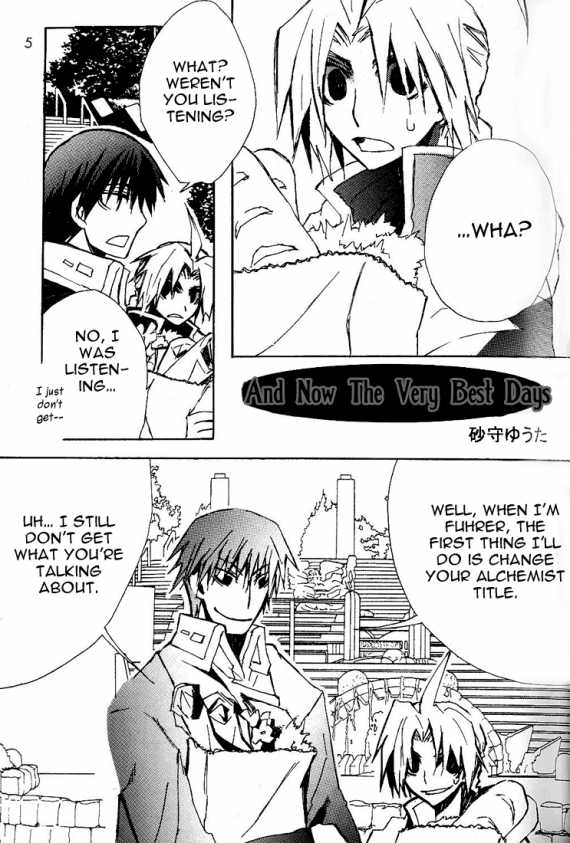 [Renkin Antares, Otakaraya (Sunamori Yuuta, Hoshitsuki Botan)] Renai no Renkinjutsushi - Fall in Love Alchemist (Fullmetal Alchemist) [English] - Page 4