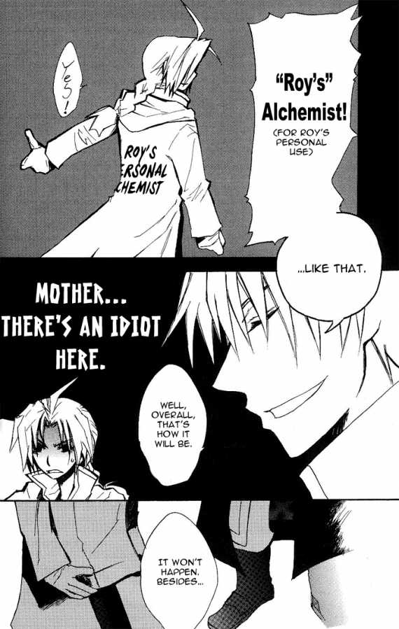 [Renkin Antares, Otakaraya (Sunamori Yuuta, Hoshitsuki Botan)] Renai no Renkinjutsushi - Fall in Love Alchemist (Fullmetal Alchemist) [English] - Page 7