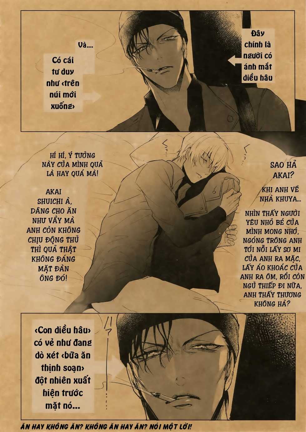 (Love Forgiven 2) [KUROQUIS (Kuro)] Something White (Meitantei Conan) [Vietnamese Tiếng Việt] [Duy Goby] - Page 5