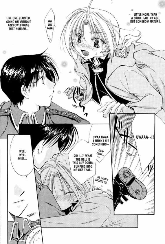 (C65) [Gekkyuugi (Mizuno Tohko)] Itazura no Kamisama - Mischievous God (Fullmetal Alchemist) [English] [Obsession-Yaoirulez] - Page 7