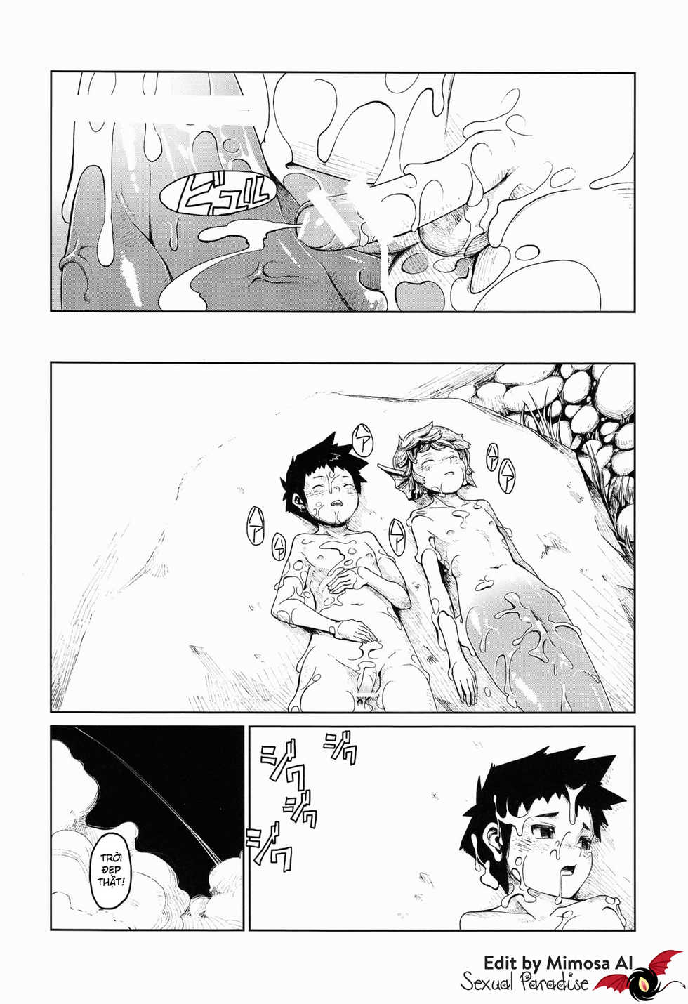 (C85) [Erdelied (Nenemaru)] Jingai Shota Soushuuhen - Ajin Shounen [Vietnamese Tiếng Việt] [Sexual Paradise] - Page 36